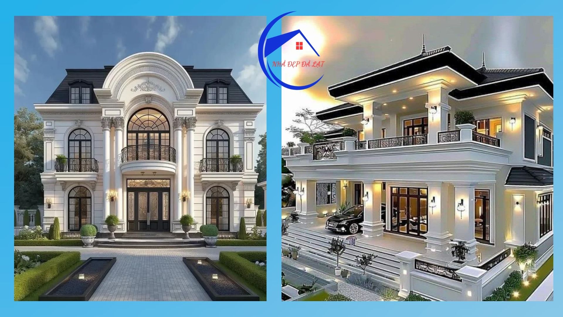 Mẫu biệt thự tân cổ điển sang trọng