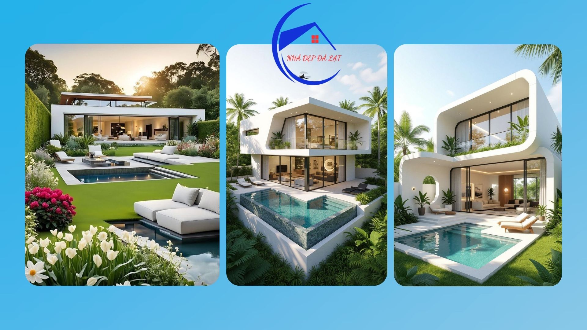 Mẫu biệt thự hiện đại nhiều tiện ích