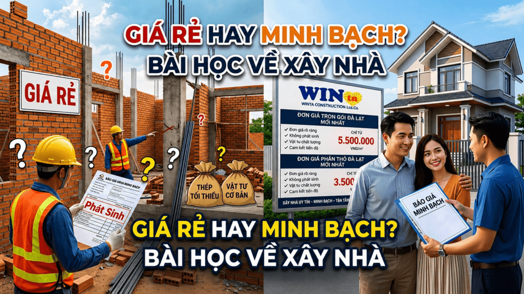 Bài học khi lựa chọn nhà thầu giá rẻ