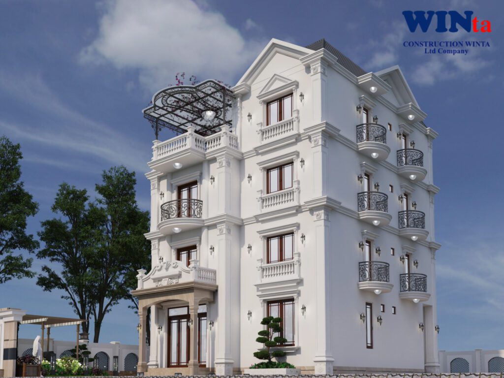 Kinh Nghiệm Xây Nhà Trọn Gói Đà Lạt: tiết kiệm và hợp lý nhất! 5 Công trình biệt thự tân cổ điển tại Đà Lạt được Xây dựng Winta thiết kế và thi công